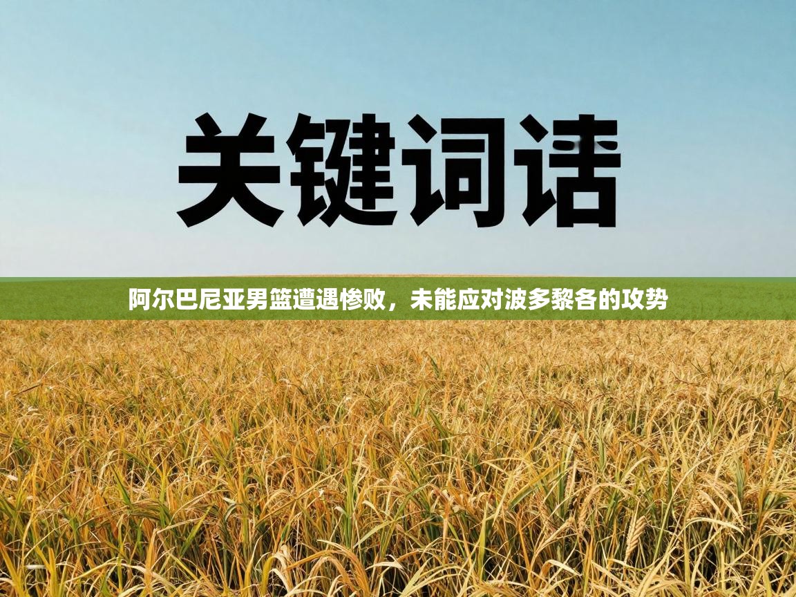 阿尔巴尼亚男篮遭遇惨败，未能应对波多黎各的攻势  第2张